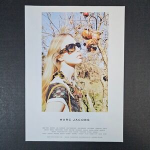 2009 Marc Jacobs Print Ad Raquel Zimmerman Photographed by Juergen Teller Shades